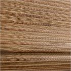 Custom Natural Mixed Weave Blackout Roman Shade