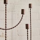 Twist Metal Candle Holders