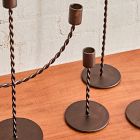 Twist Metal Candle Holders