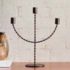 Twist Metal Candelabra