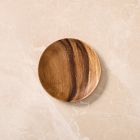 Organic Wood Appetizer Plate