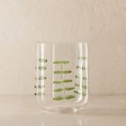 Palm Applique Double Old Fashioned Glasses