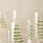 Palm Applique Glassware Collection