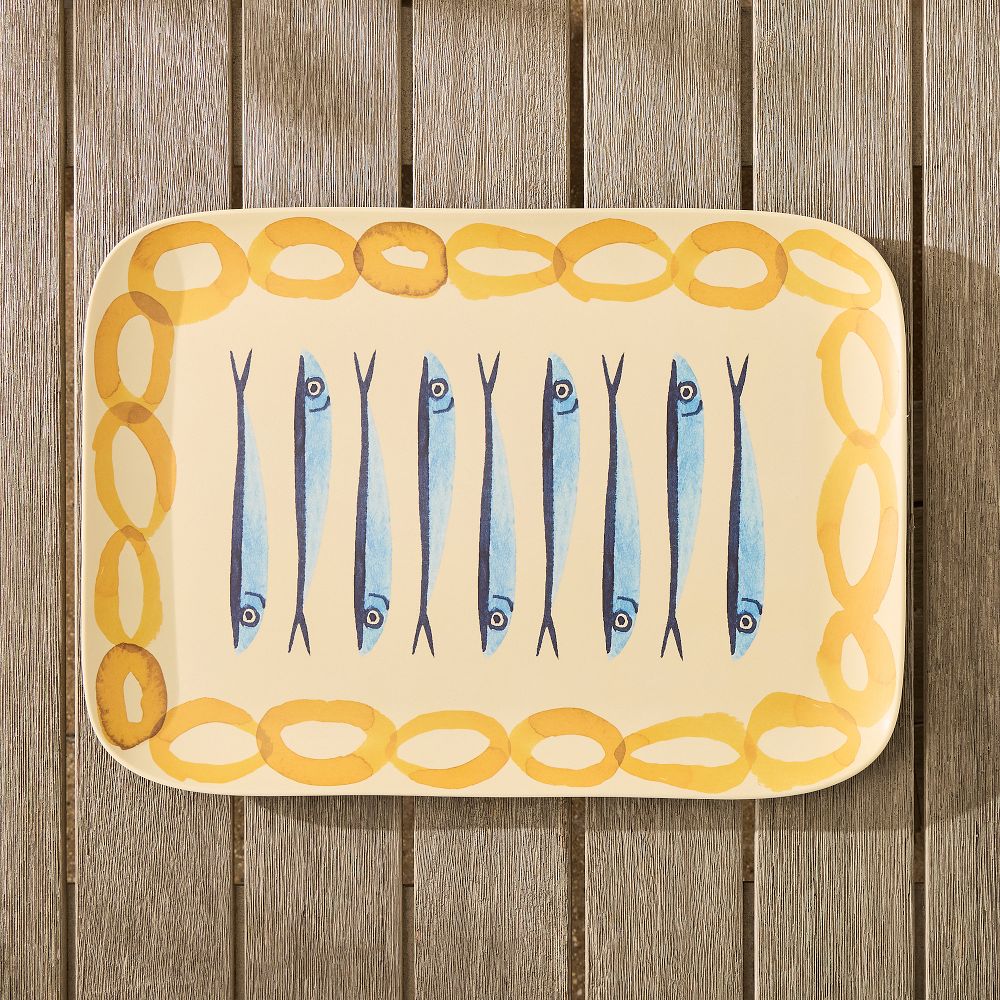 Sardine Melamine Platter