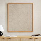 Embroidered Floral Wall Art