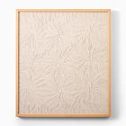 Embroidered Floral Wall Art