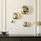 Mercury Glass Orb Wall Art