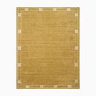 Pierce &amp; Ward Deco Border Handwoven Wool Rug