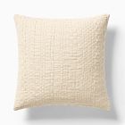 Layered Basketweave Pillow Cover