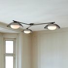 Bezel 3-Light Flush Mount (60")