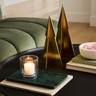 Decorative Lacquer Wood Trees (Set of 3) - Metallic