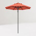 Premium Contract Grade 7.5' Round Outdoor Patio Umbrella - Rustproof Aluminum Frame