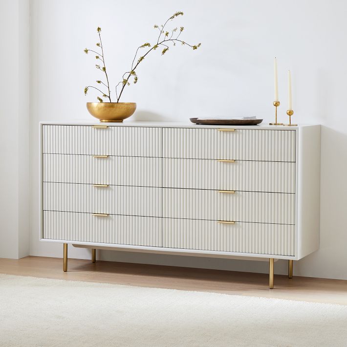 white christmas dresses Moduluxe 8 Drawer Dresser main image 0