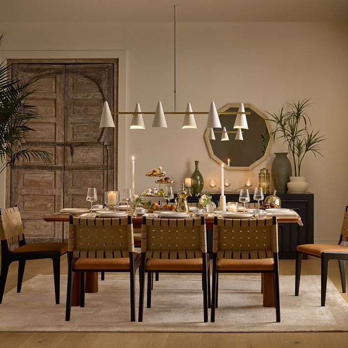 West Elm Coco Linear Chandelier