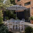 7.5' Round Outdoor Patio Umbrella - Rustproof Aluminum Tilt Frame