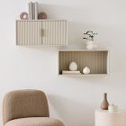 Quinn Closed Floating Storage Cubby (28")