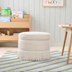 Fringe Storage Ottoman