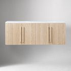 Isley Double Floating Bathroom Vanity (60")