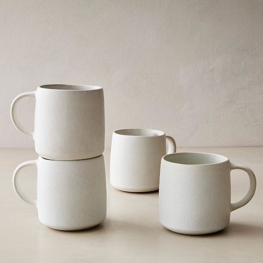 Kanto Stoneware Handled Mug Sets by West Elm