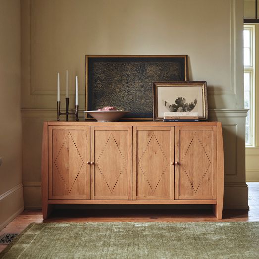 Pierce & Ward Perforated Buffet (60"-80") by West Elm