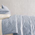 Washed Cotton Percale Quilt &amp; Shams