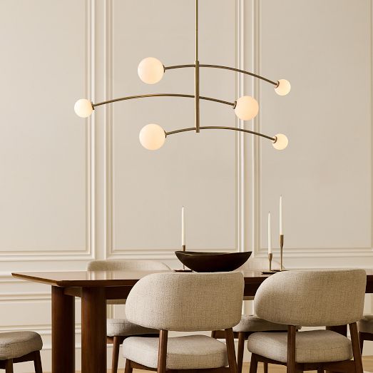Holling 6-Light Chandelier (37") by West Elm