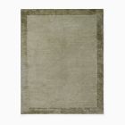 Open Box: Tencel Frame Rug (6' x 9') - Dark Olive