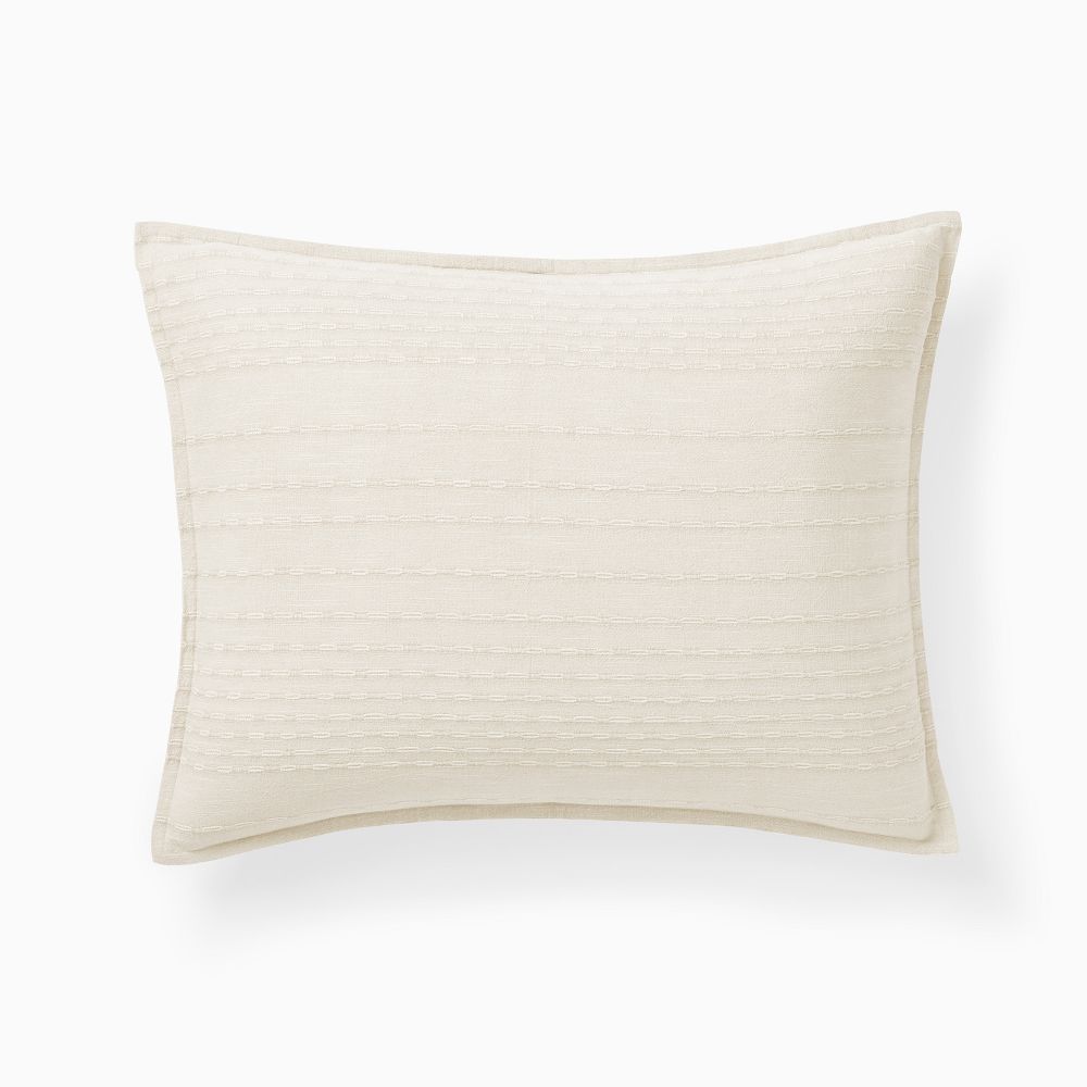 Reese Linen Cotton Shams - Sand