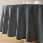 European Linen Round Tablecloth