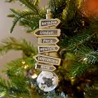 Glass Travel Ornaments