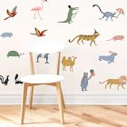 Mej Mej x West Elm Party Animals Peel &amp; Stick Wall Decals