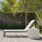 Portside Outdoor Textilene Chaise Lounge &amp; Syros Side Table (19") Set