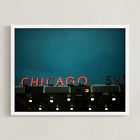 Chicago Sky Framed Wall Art by Minted for West Elm