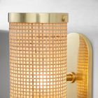 Alya Rattan Sconce (5.25")