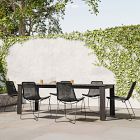 Playa Outdoor Extendable Dining Table (67.5"&ndash;90") &amp; Slope Dining Chairs Set