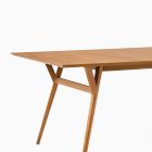 Extra Deep Mid-Century Extendable Dining Table (72") - ADA