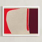 A-Walk Around The Block Wall Art by Minted for West Elm