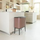 Brabantia Bo Touch Dual-Compartment Trash Can (3 &amp; 6 Gallon)