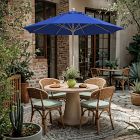 Contract Grade 7.5' Round Outdoor Patio Umbrella - Rustproof Aluminum Frame