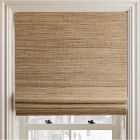 Custom Natural Luxe Blackout Roman Shade