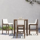 Portside Outdoor Bar Table (35") &amp; Cusco Stools Set