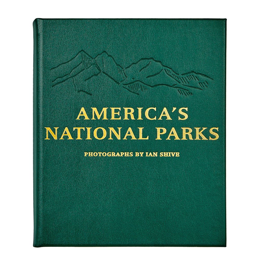 America's National Parks Leather-Bound Book