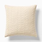 Layered Basketweave Pillow Cover