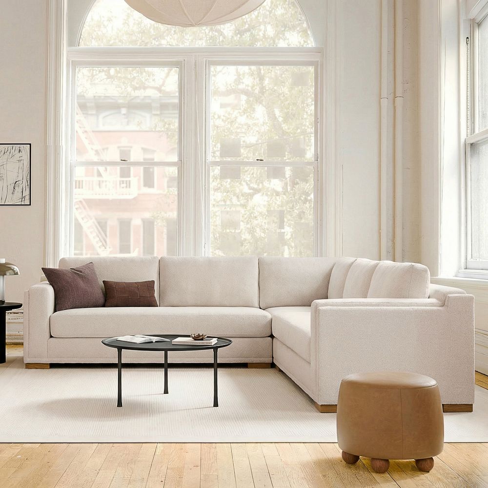 Build Your Own Nassau High Back Sectional | West Elm