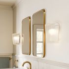 Citrine Glass Sconce (9")