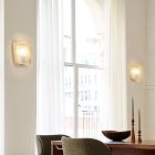 Citrine Glass Sconce (9")