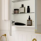 Seamless Double Medicine Cabinet