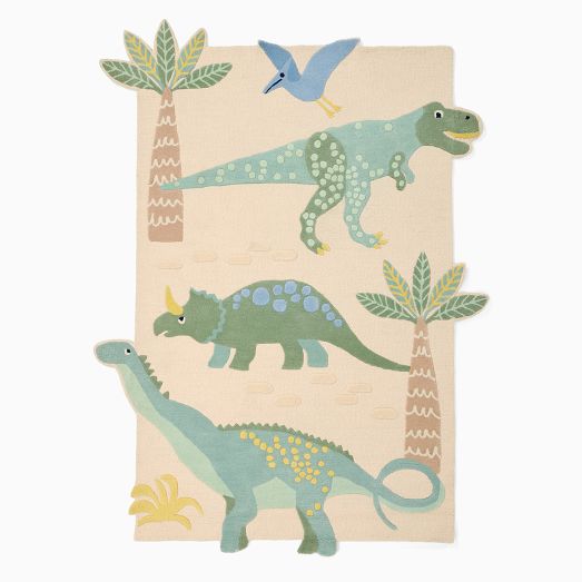 Dino Wool Rug by West Elm