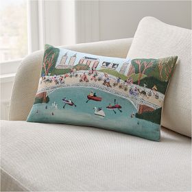 Nicole Cicak Central Park Summer Pillow Cover | West Elm