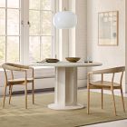 Salma Concrete Pedestal Dining Table (48")
